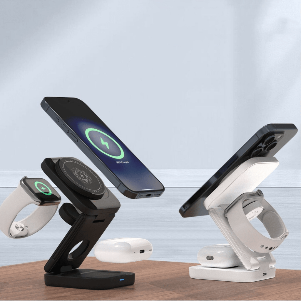 3 IN 1 FOLDABLE WIRELESS CHARGER - Valence & Co.