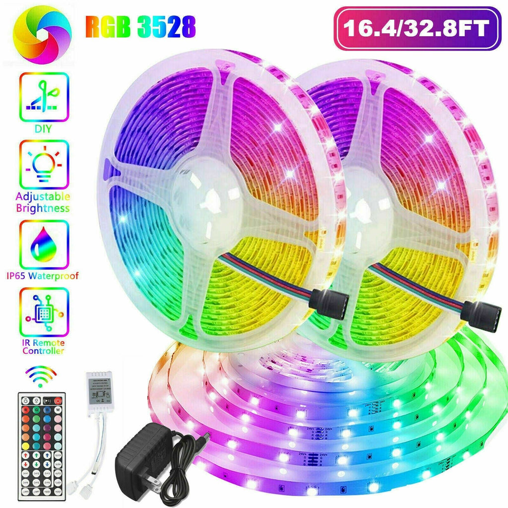 32FT Waterproof LED Strip Lights with Remote - Valence & Co.