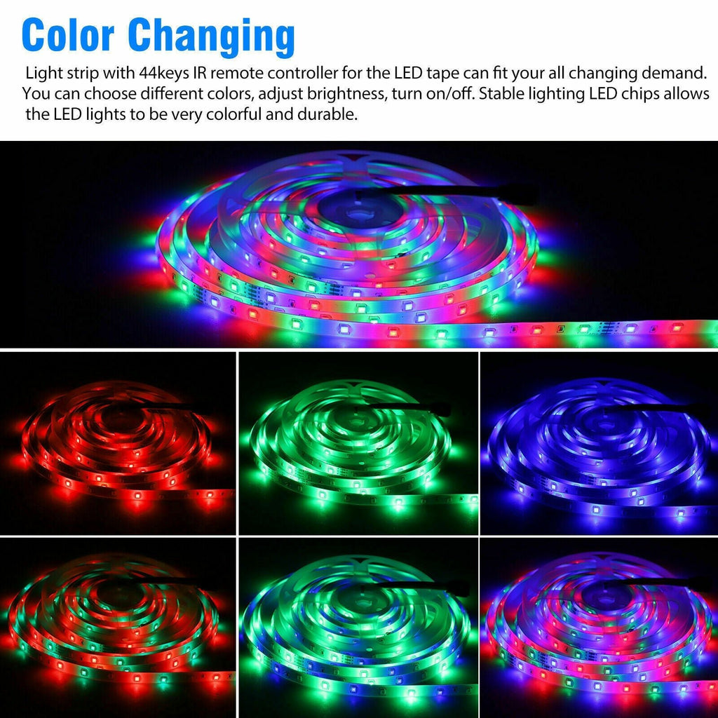 32FT Waterproof LED Strip Lights with Remote - Valence & Co.
