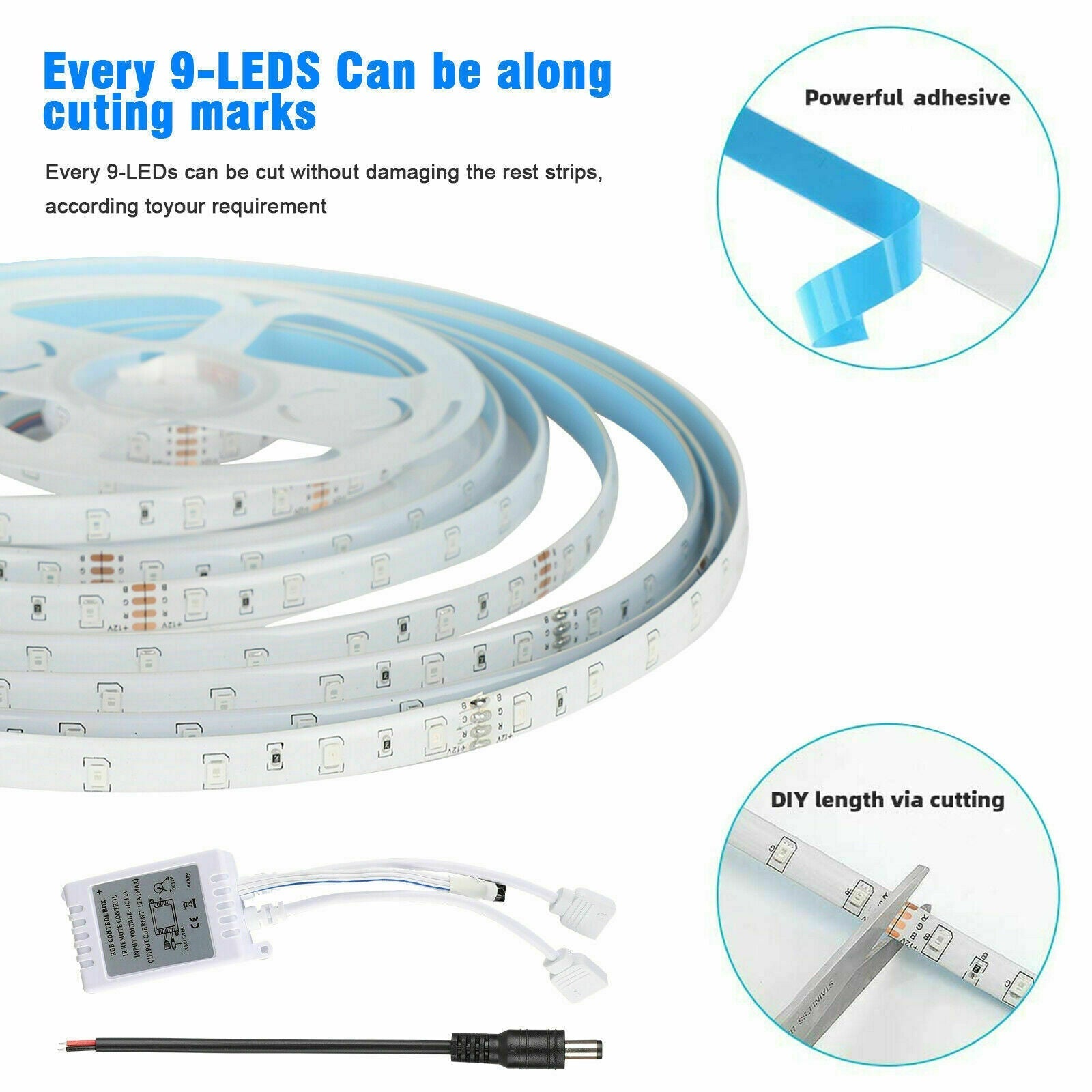 32FT Waterproof LED Strip Lights with Remote - Valence & Co.