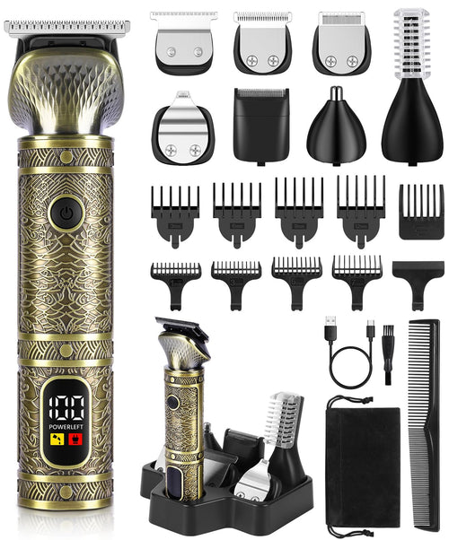 Brightup 7-in-1 Beard & Hair Trimmer Kit for Men - Valence & Co.
