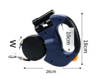 Dual Retractable Dog Leash - Valence & Co.