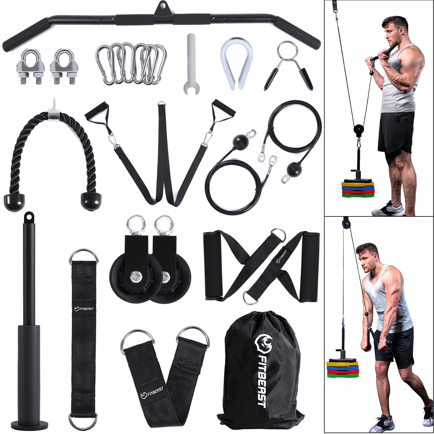 FitBeast Cable Pulley System - Valence & Co.
