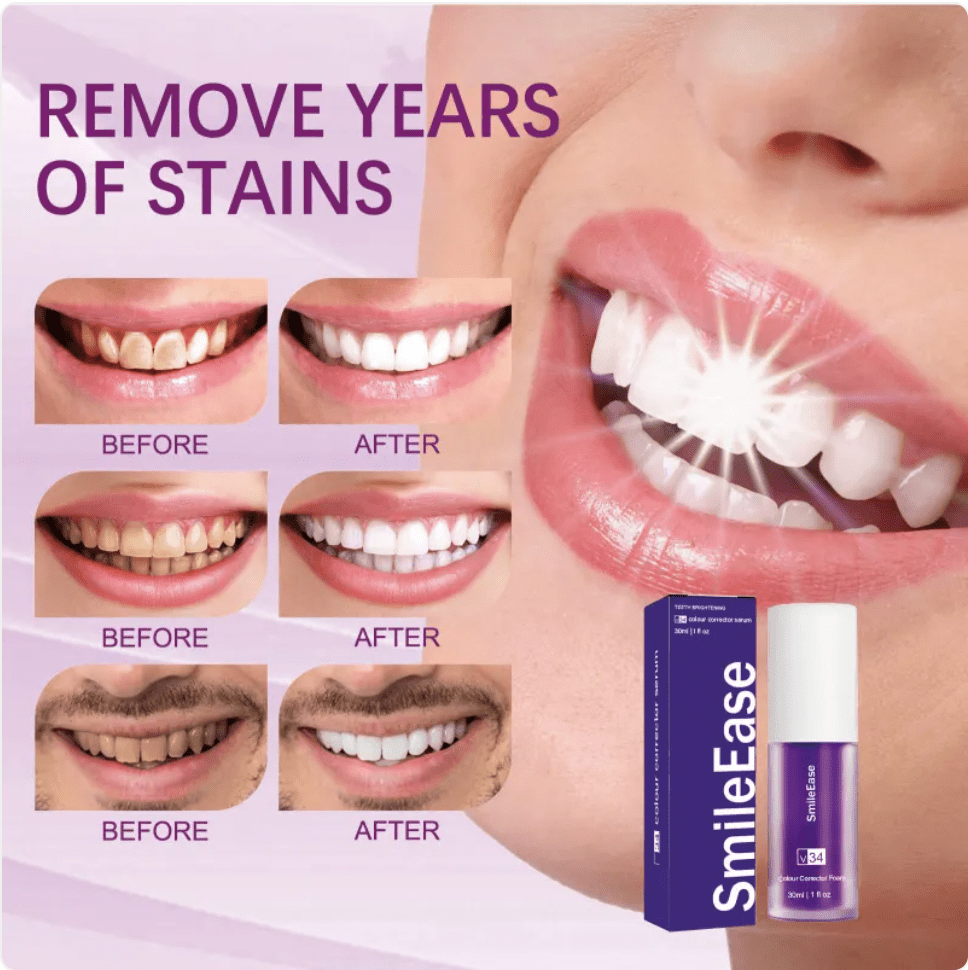 Purple Teeth Whitening Toothpaste - Valence & Co.