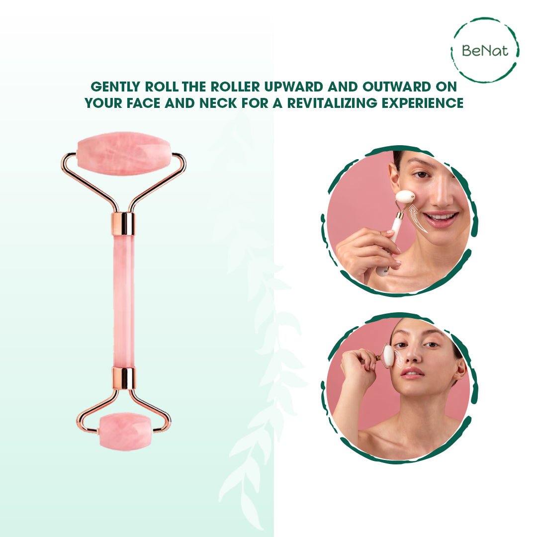 Rose Quartz Face Roller - Valence & Co.