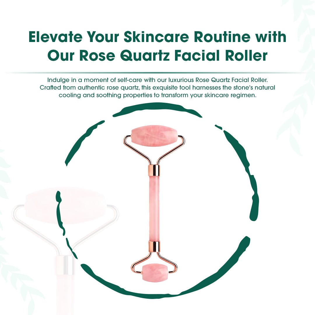 Rose Quartz Face Roller - Valence & Co.