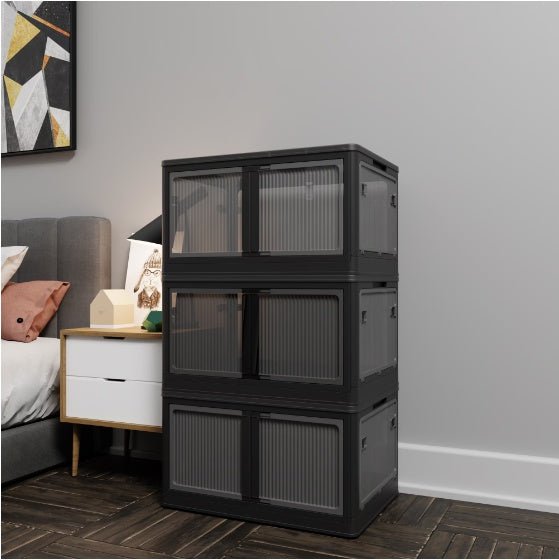Transparent Stackable Storage Bins - Valence & Co.