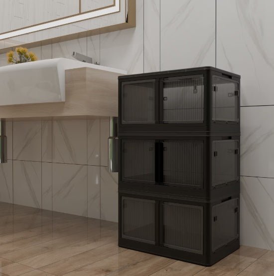 Transparent Stackable Storage Bins - Valence & Co.